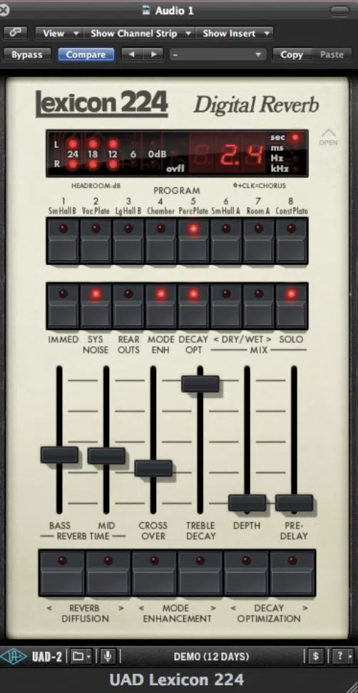 UAD Lexicon 224 - Unison