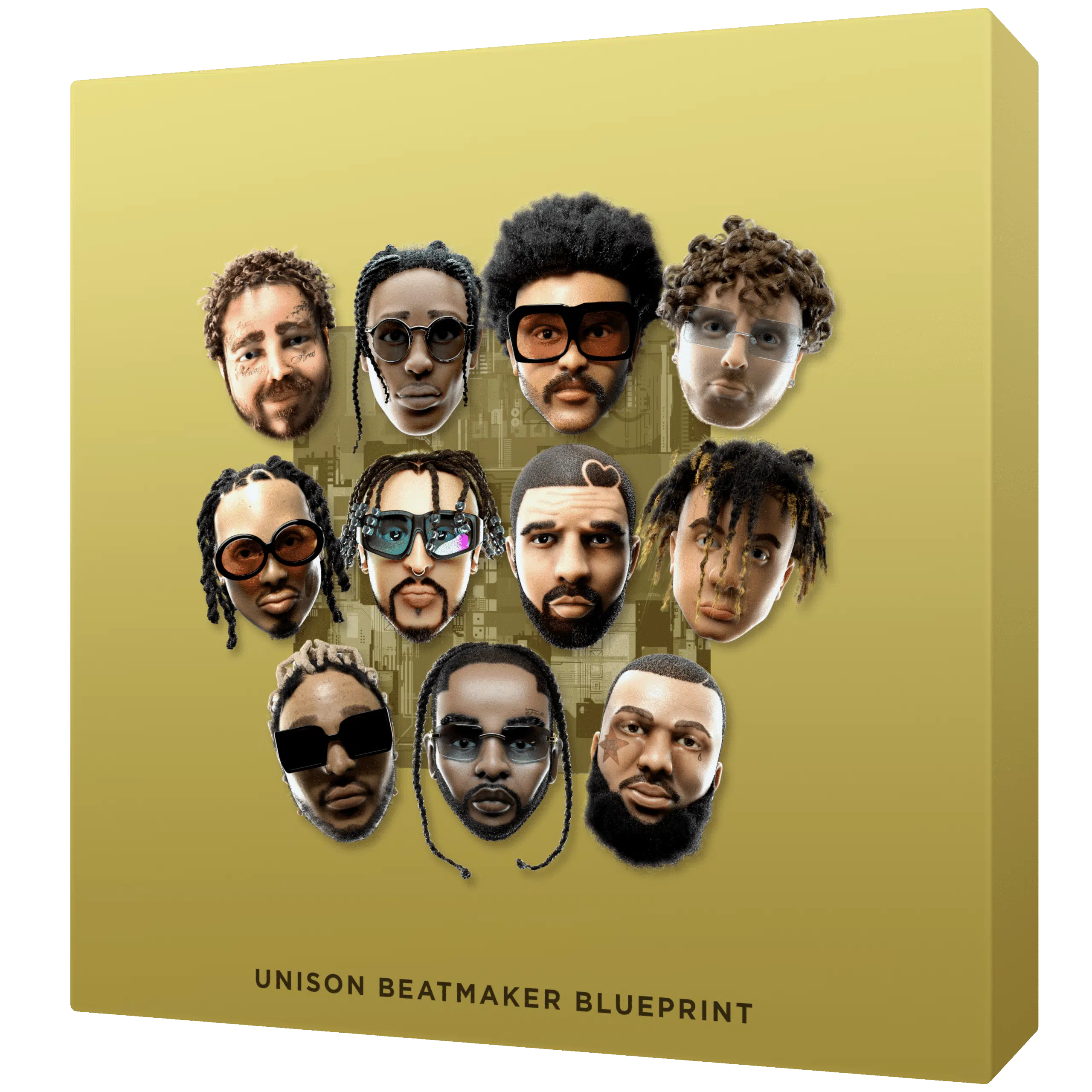 Unison Beatmaker Blueprint Art 3D - Unison