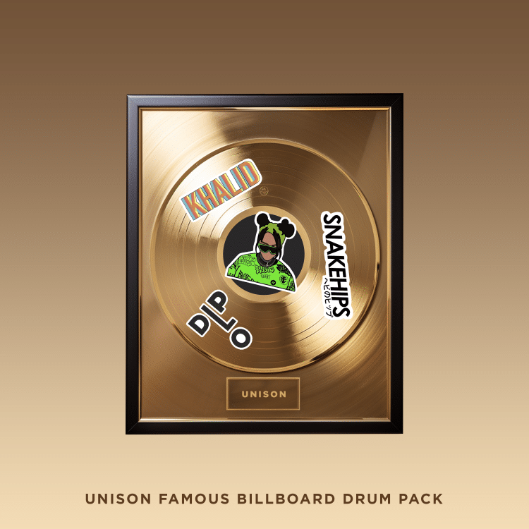 Unison Famous Billboard Drum Pack Art