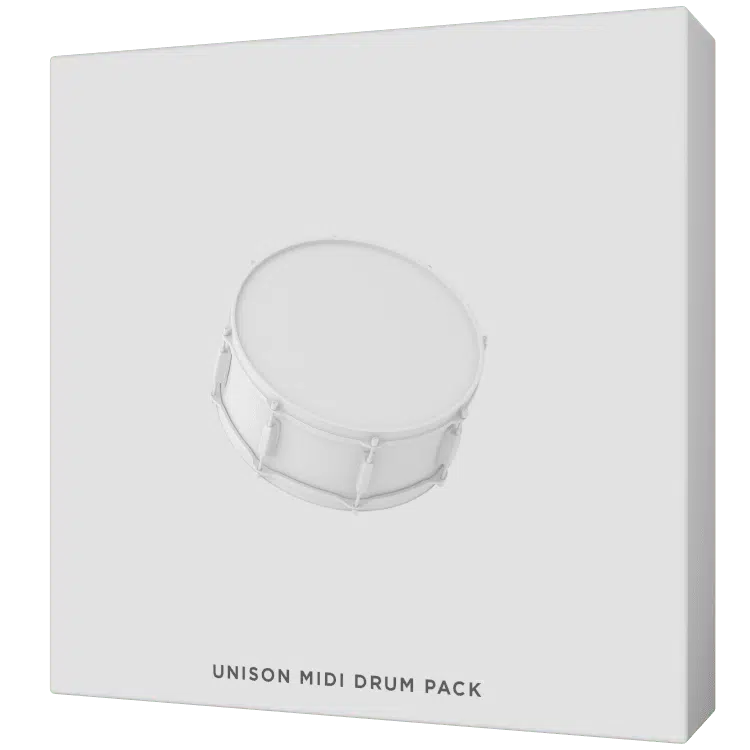 Unison MIDI Drum Pack 3D Art Full Size - Unison