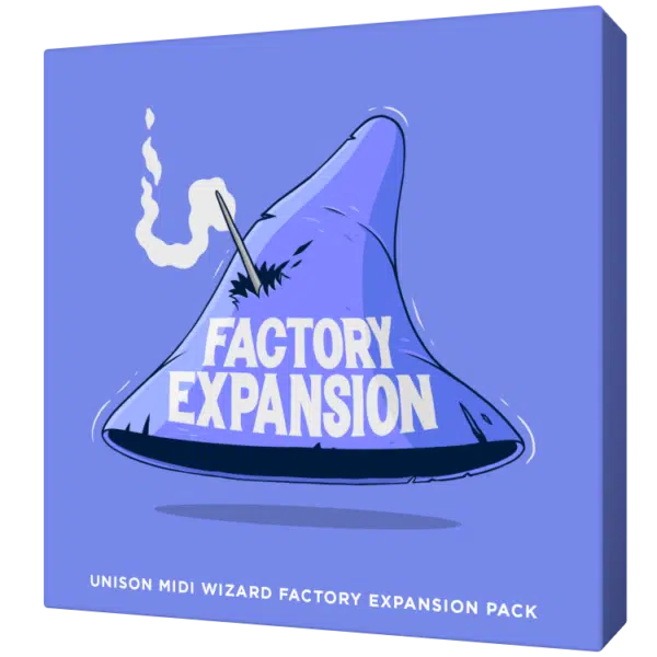 Unison MIDI Wizard Factory Expansion Pack Tiny PNG - Unison