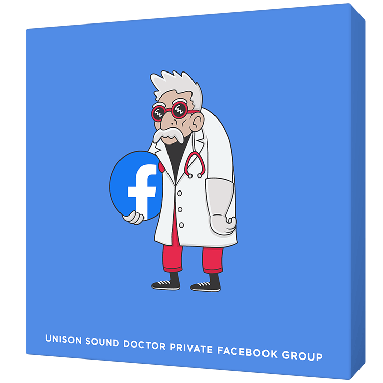 Unison Sound Doctor Private Facebook Group 3D Art 750 1