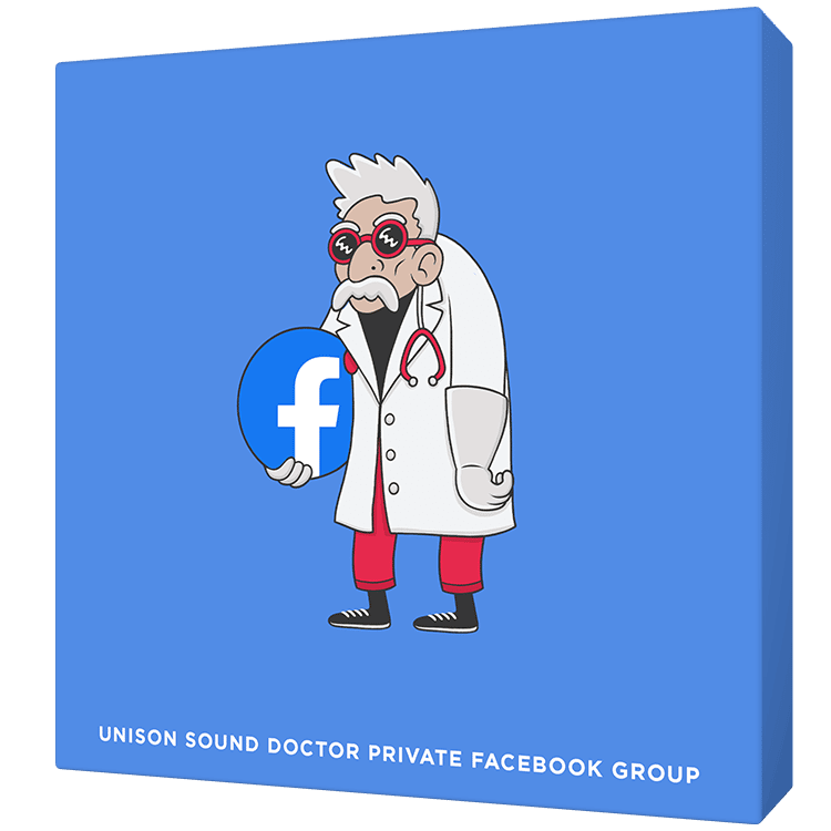 Unison Sound Doctor Private Facebook Group 3D Art 750 - Unison Audio