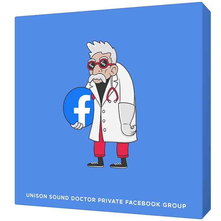 Unison Sound Doctor Private Facebook Group 3D Art 750 - Unison