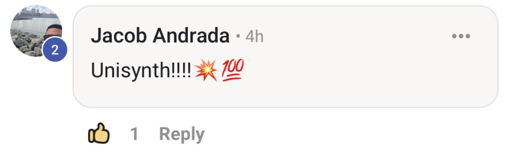 Unisynth Skool Jacob - Unison