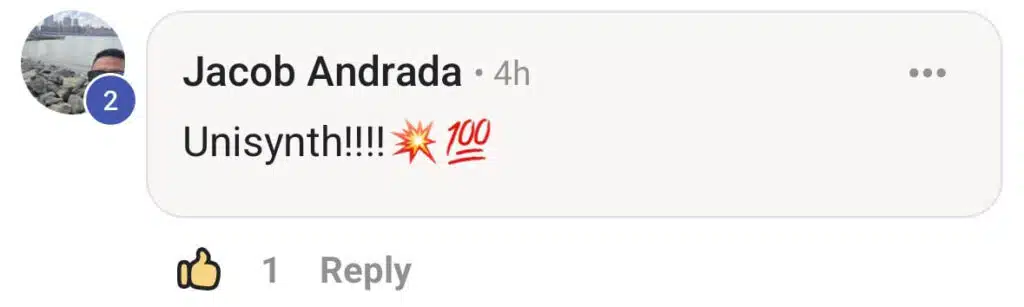 Unisynth Skool Jacob - Unison