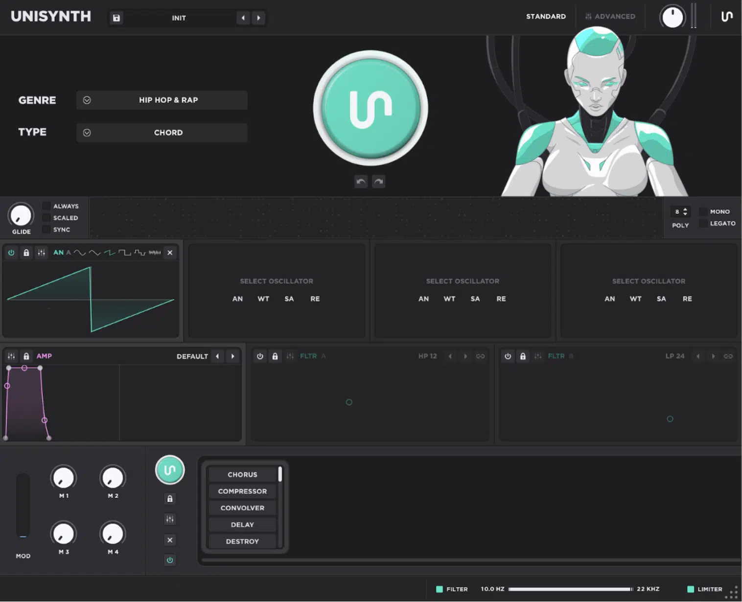 Unisynth Out Now: The #1 Best AI Synth Plugin EVER is Here! - 6 Unisynth Standard View - Unison
