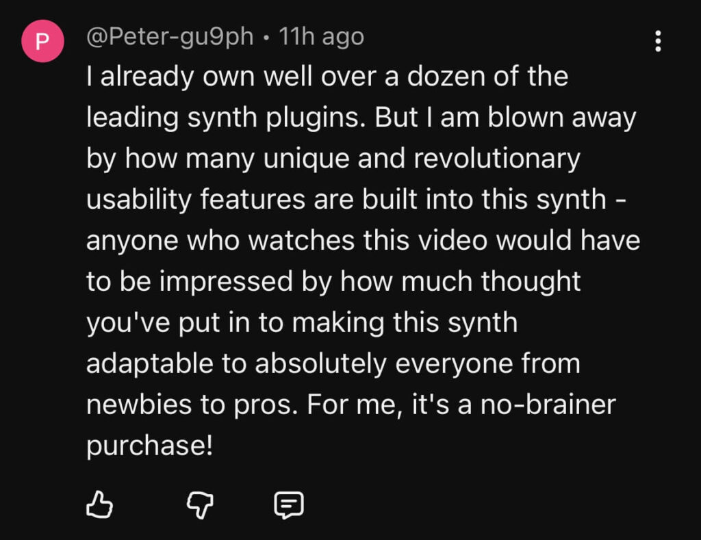 Unisynth Youtube 4 - Unison