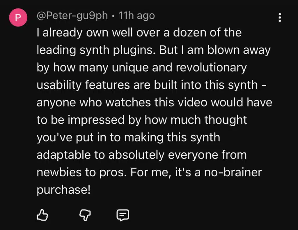 Unisynth Youtube 4 - Unison