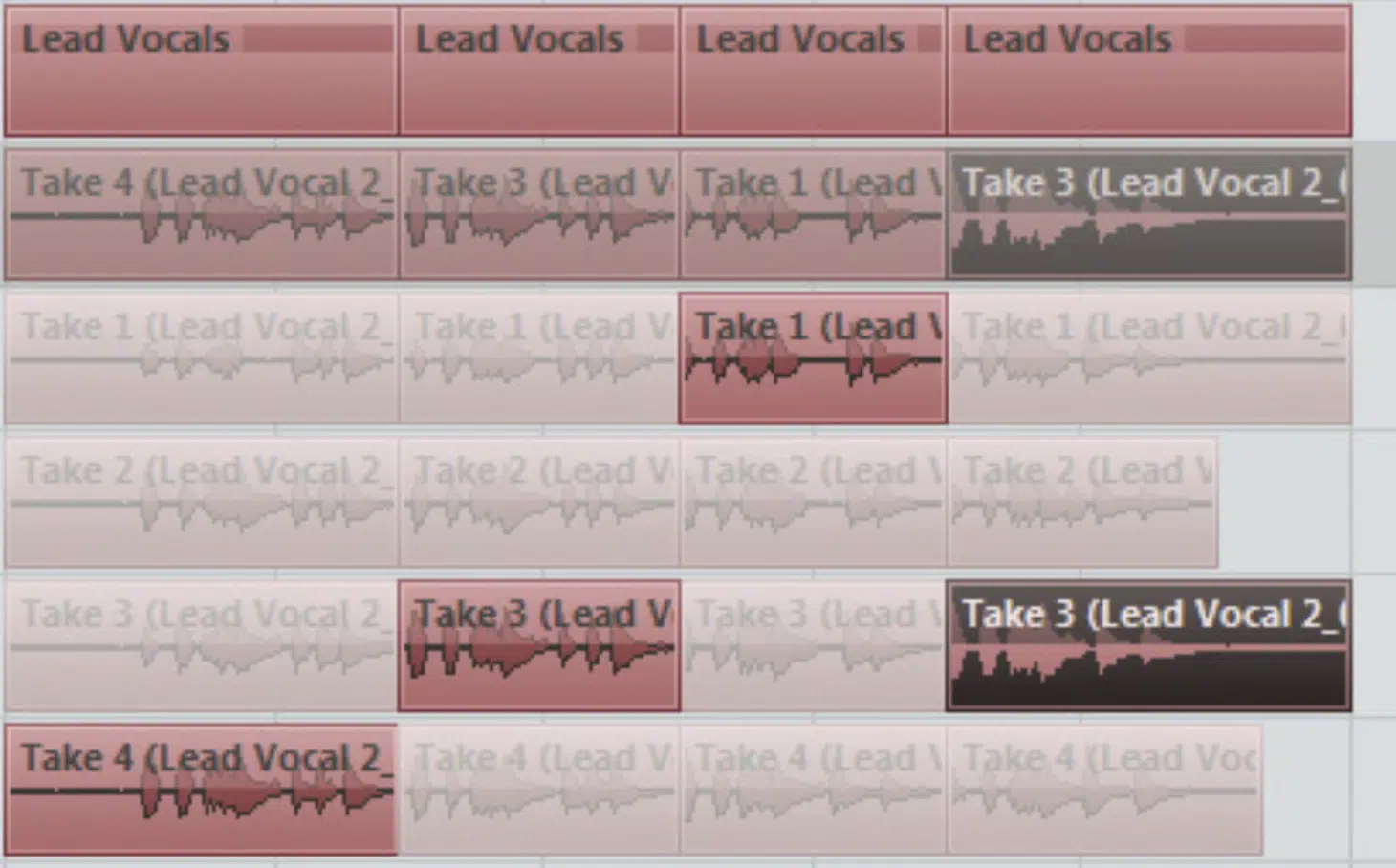 Vocal Comping 3 - Unison