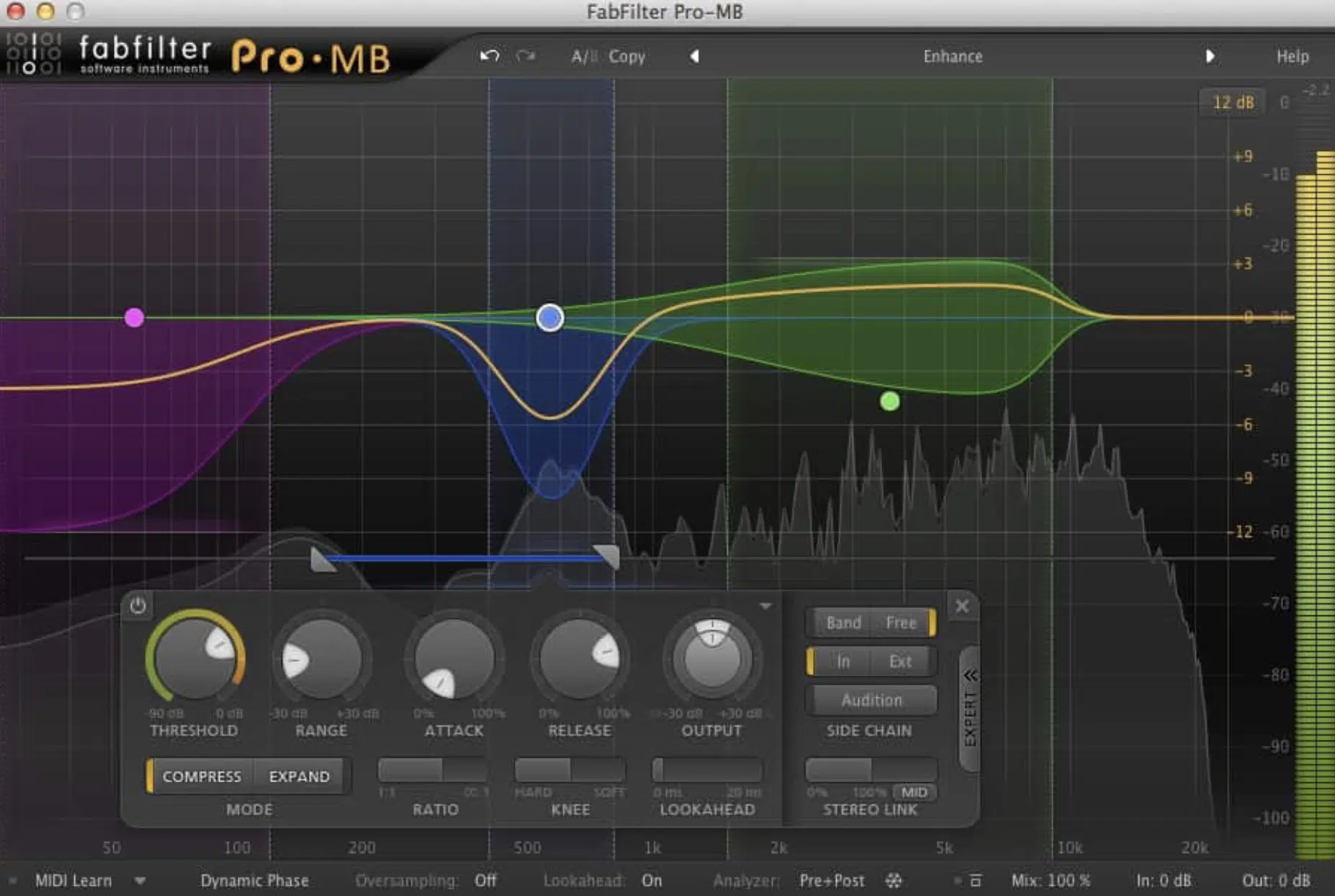 Vocal Compression Settings - Unison