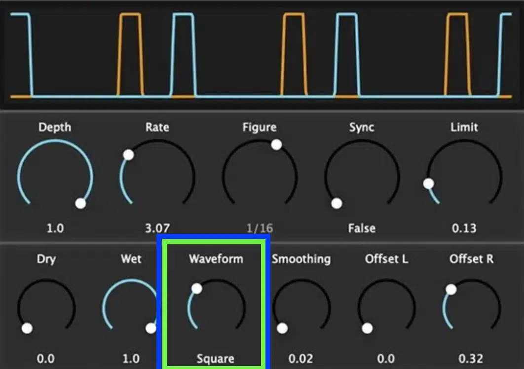 Waveform Tremolo - Unison