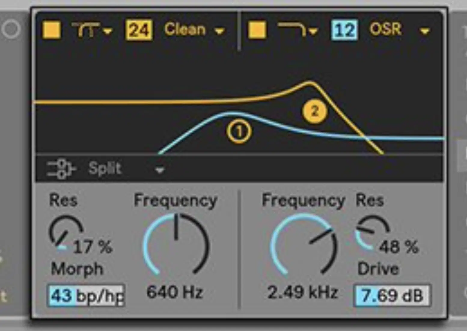 Wavetable Filters - Unison