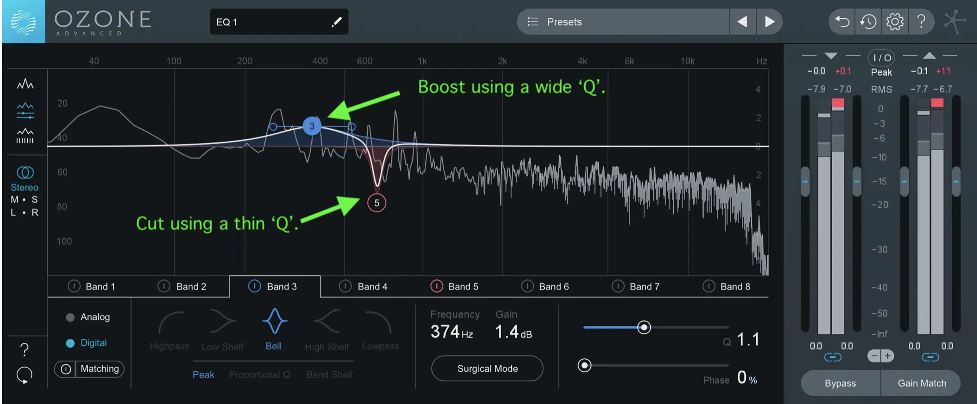 Well Balanced Frequency Spectrum - Unison