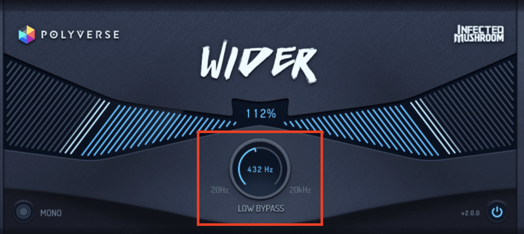 Wider 2 Low Bypass - Unison