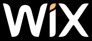 Wix com logo black