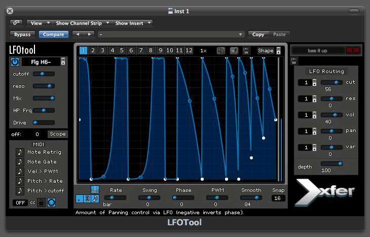 Wobble 1 - Unison