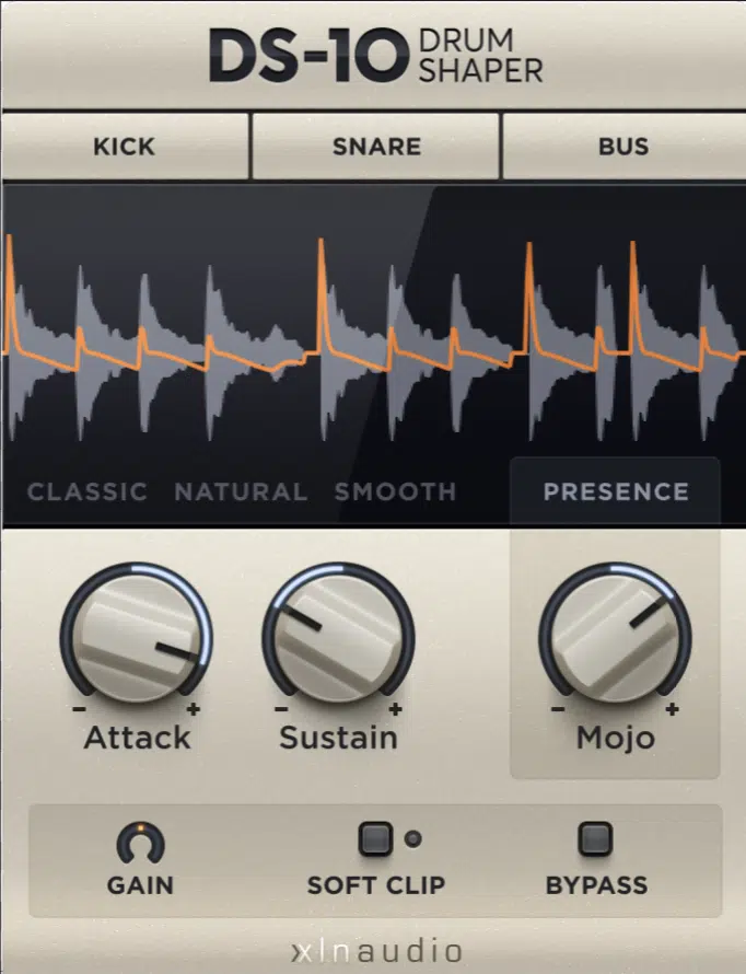 XLN Audio DS 10 Drum Shaper - Unison