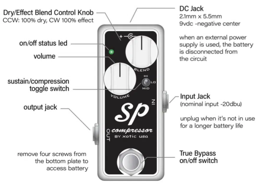 Xotic SP Compressor 1 - Unison