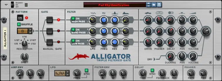 alligator reason - noise gates - Unison Audio