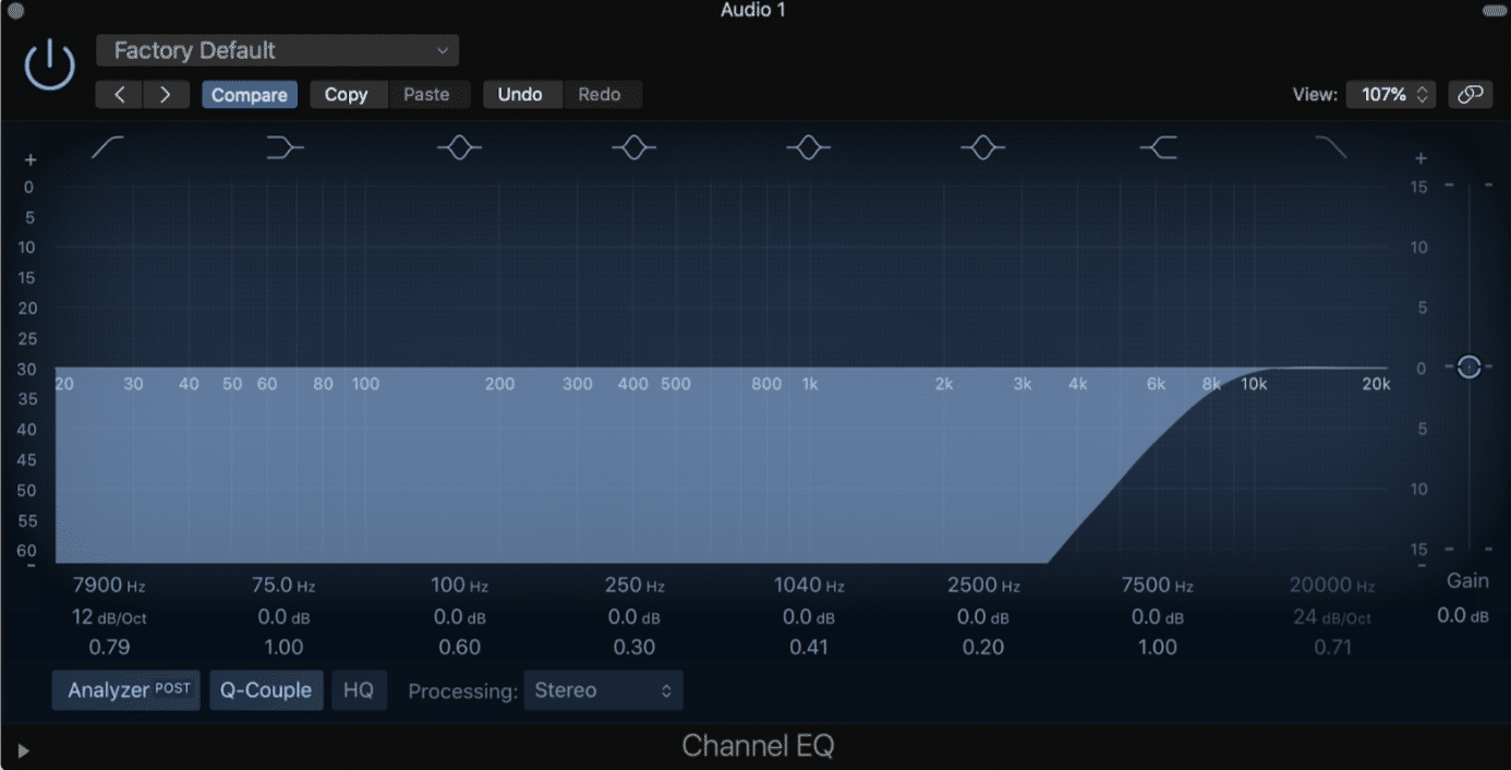 filter sweep - Unison