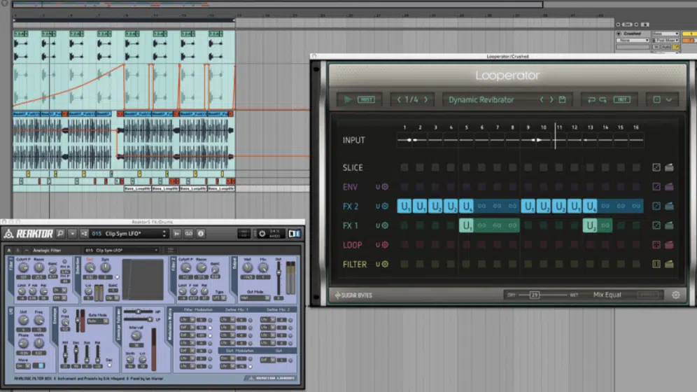 glitch resampling - Unison