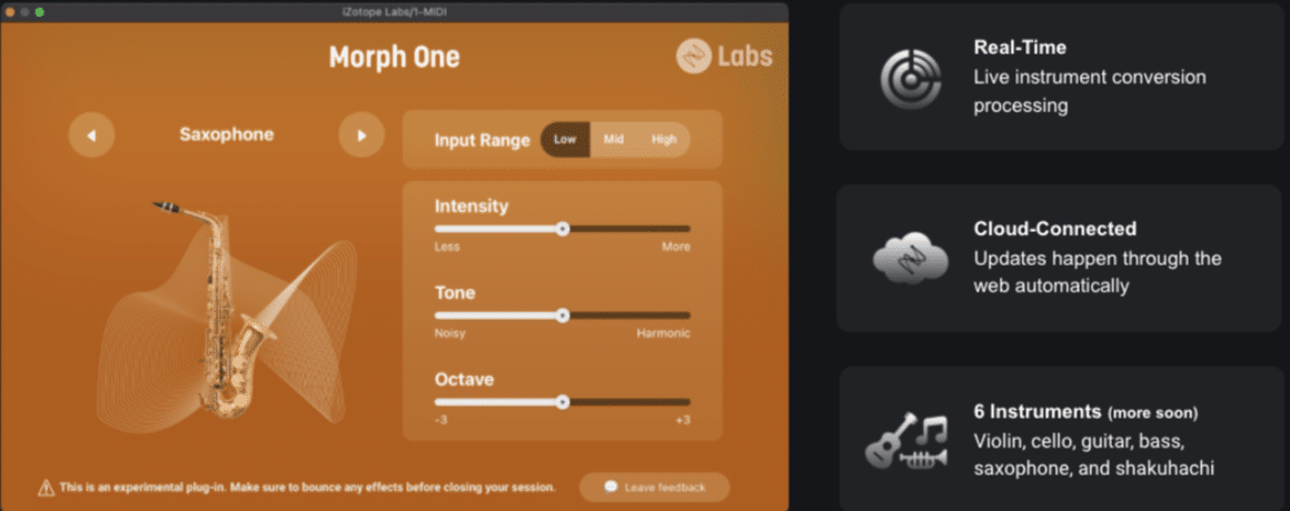 iZotope Morph - Unison