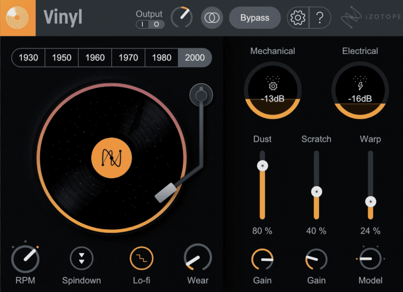 iZotope Vinyl - Unison
