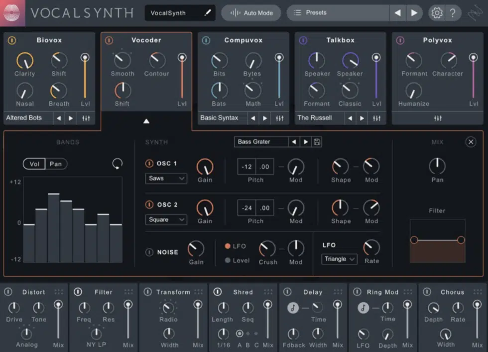 iZotope VocalSynth 2 - Unison