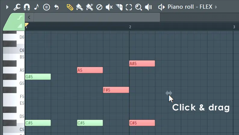 importance of the piano roll - Unison