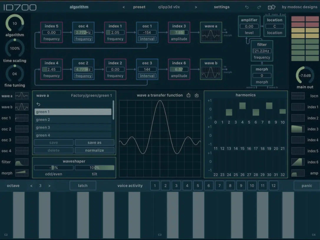 layering FM synthesis - Unison