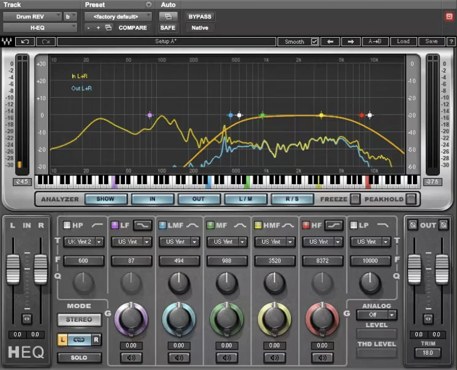 mid side eq reverb and delay - Unison