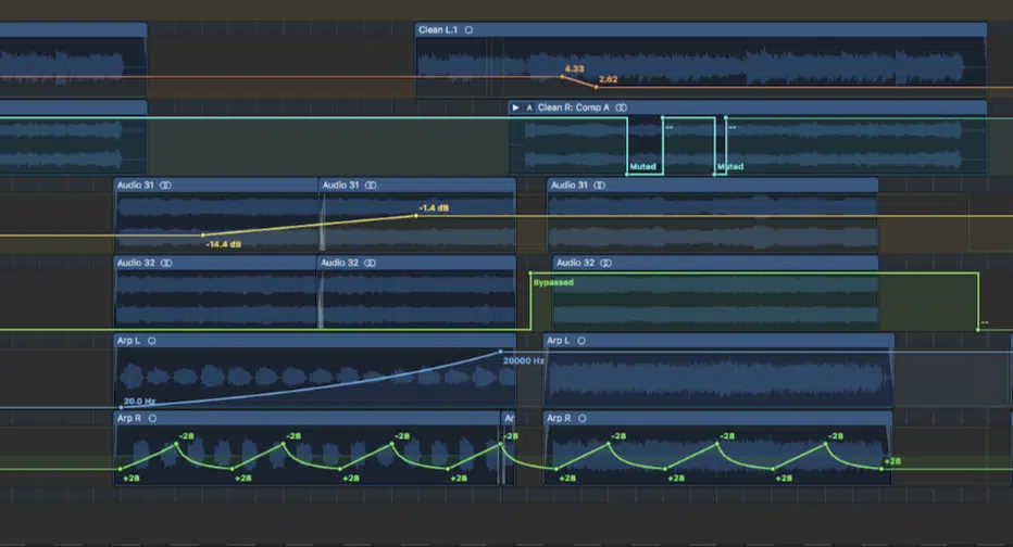 reverb automation 1 - Unison