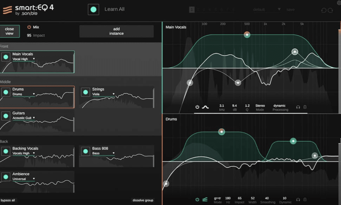 smart EQ 4 by Sonible - Unison