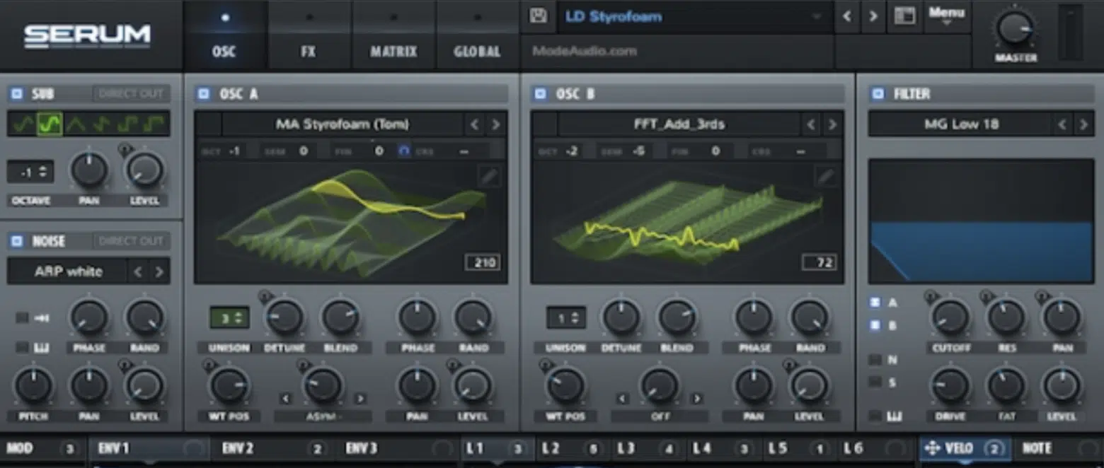 synth presets